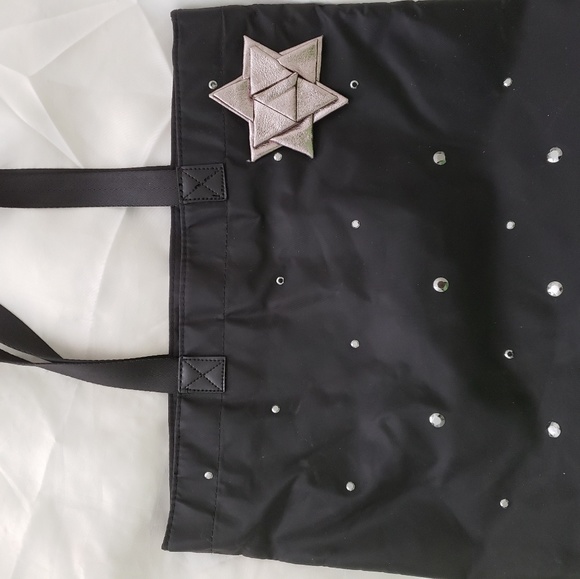 Bath and Body Works Black & Silver Tote - Picture 1 of 4
